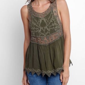 Abbeline Crochet Swing Tank